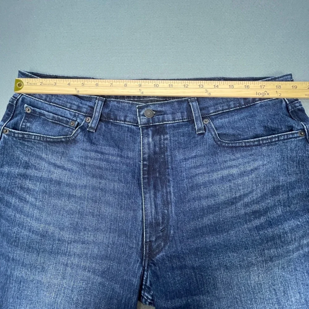 Levi's Blue 550 Relaxed Fit Tapered Leg Jeans Mens 38x34